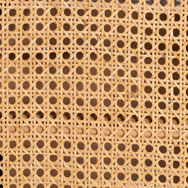 English Elm Modern Woven Rattan Two Door Cabinet with Honey Finish and Three Interior Shelves B2750P467715