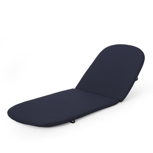 English Elm Christopher Knight Home® - 68020.00Cush-Navy Stylish Outdoor Chaise Lounge Cushion Set – Water-Resistant, Easy Care, Comfortable! N775P230183N