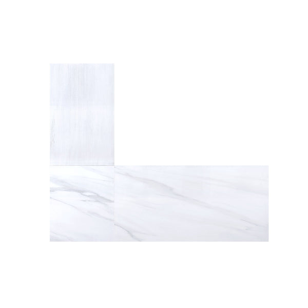 English Elm Talmar Marble Top Corner Writing Desk with Lift-Top Storage, Weathered Finish and Sleek Slatted Base Oak 59 L x 24 W x 11 H B2726S00220