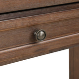 OSP Home Furnishings Baton Rouge Lift Desk Brushed Walnut