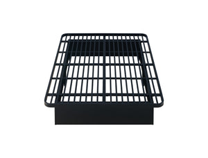 English Elm Modern California King Metal Bed Base 16" Height – Heavy-Duty Durable Frame 72"x86" Sleek Black Support System B009P244676