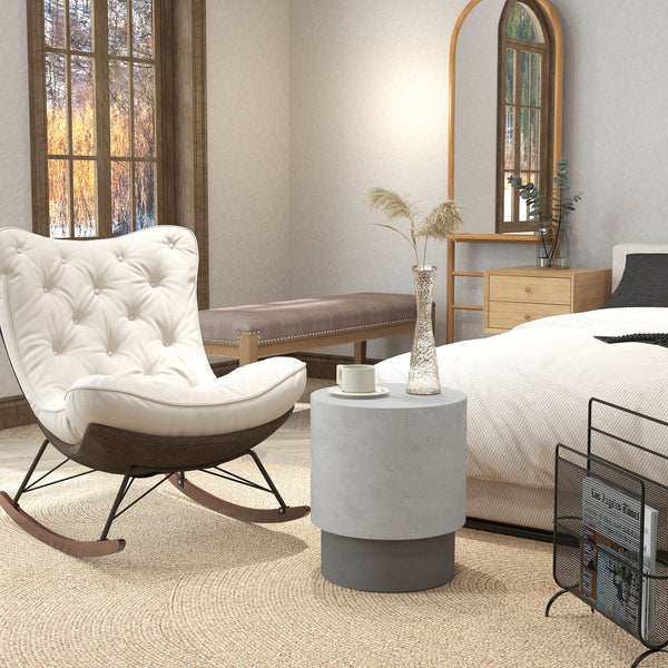 English Elm HOMCOM Modern 2-Piece Marble Top Coffee Table Set with Gold Steel Frame and 2-Tier Storage Shelves Grey W2225P200914