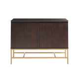 Martha Stewart Allister Modern/Contemporary Accent Cabinet MT130-0111 Morocco/Gold