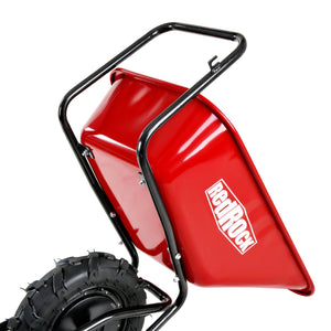 English Elm Wheelbarrow Electric 24v Brushless Motor 78l Steel Cart Forward Reverse Outdoor Hauler N727P171068R