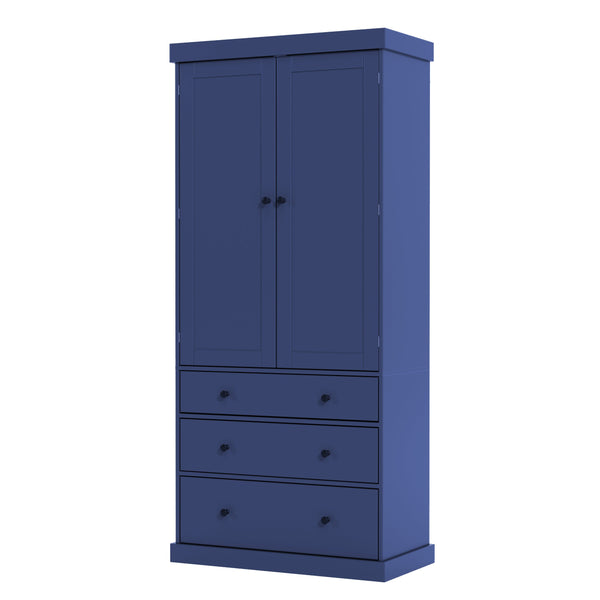 English Elm Topmax Farmhouse Pantry Cabinet Tall Freestanding Kitchen Storage Unit SP000047AAC