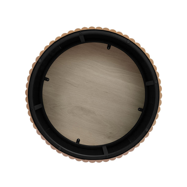 English Elm Coffee Table Set Of 2 - Modern Round Accent Tables For Stylish Living Room & Small Apartments W688P248113
