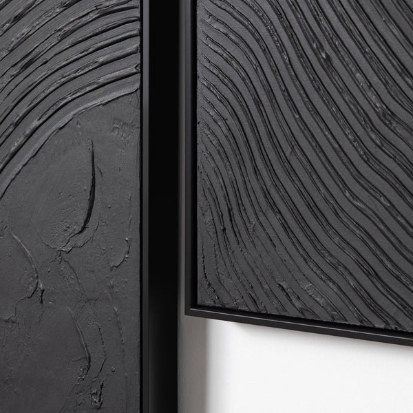 Crestview Collection Black Ways Wall Decor By Crestview - Elegant China Art Piece For Stunning Home Interiors   Cvtop3319