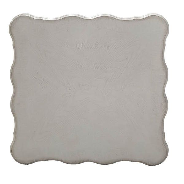 English Elm Bone Bone-White End Table Rectangular Claw Leg Accent Table 24.2"H Elegant Versatile Surface Stylish Decor Enhancer B062P209074