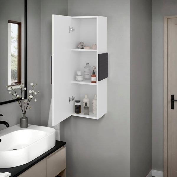 English Elm Vanguard Wall Mount Medicine Cabinet with Three Shelves for Bathroom Organization B070P490012