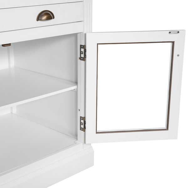 English Elm 83.4"Tall Modern Bookshelf Suite With Led Lighting - Stylish 2-Piece Storage For Home & Office Decor N751S059520K