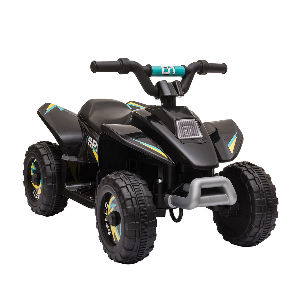 English Elm Aosom Toddler Electric Atv Quad Ride on with Steel Frame and Forward Reverse Controls W2225P200722