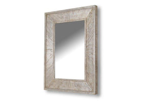 Parker House Crossings - Monaco Wall Mirror Weathered Blanc Solid Mango MON#M3546