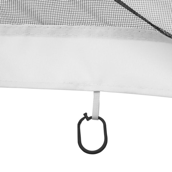 English Elm Outsunny 10' X 12' Mesh Sidewall Set For Gazebo & Canopy Tents - Insect-Blocking, Easy-Zip Panels W2225P174170-GIGA