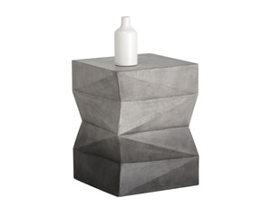 Sunpan NIRAN Modern End Table with Hand-Sprayed Ombré Finish - Versatile Accent for Any Space 103223