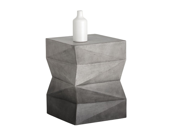Sunpan NIRAN Modern End Table with Hand-Sprayed Ombré Finish - Versatile Accent for Any Space 103223