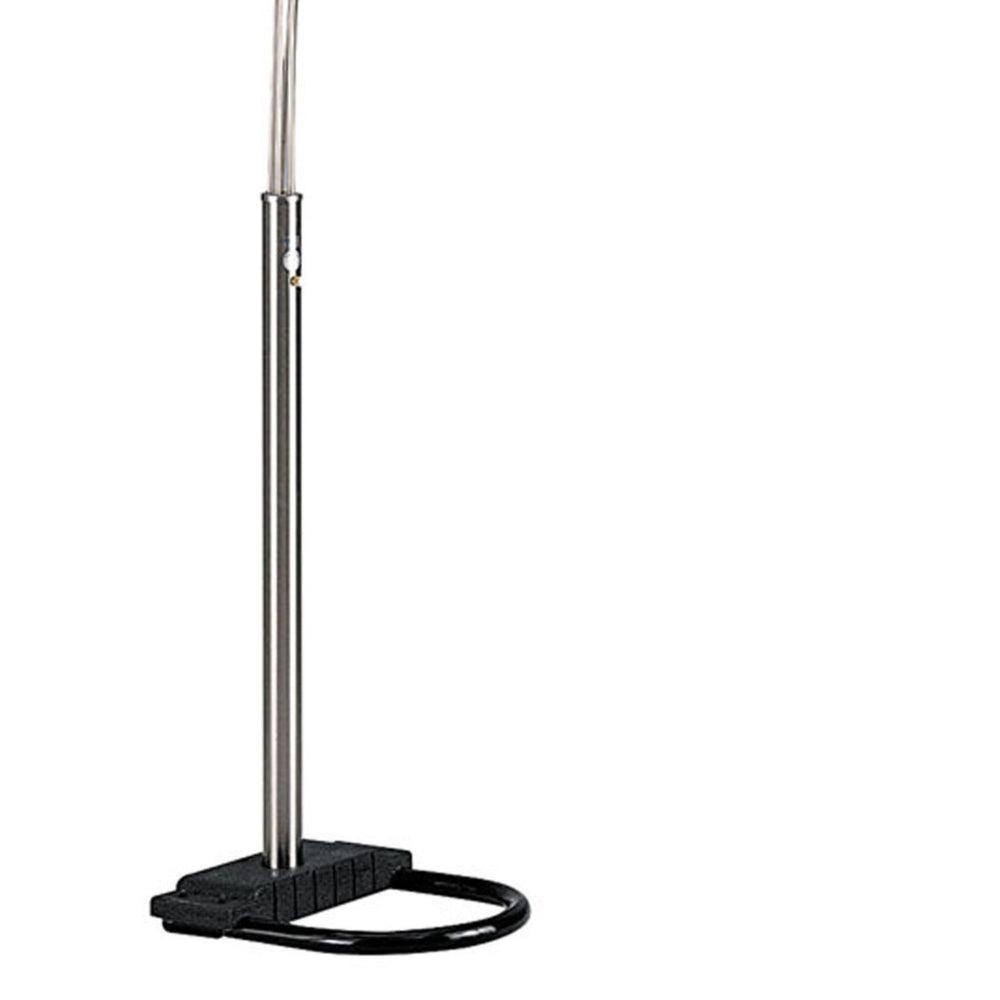 English Elm 84" Tall Metal Floor Lamp - Modern Satin Nickel Finish With 5 Adjustable Arms For Custom Lighting B072116043