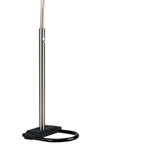 English Elm 84" Tall Metal Floor Lamp - Modern Satin Nickel Finish With 5 Adjustable Arms For Custom Lighting B072116043