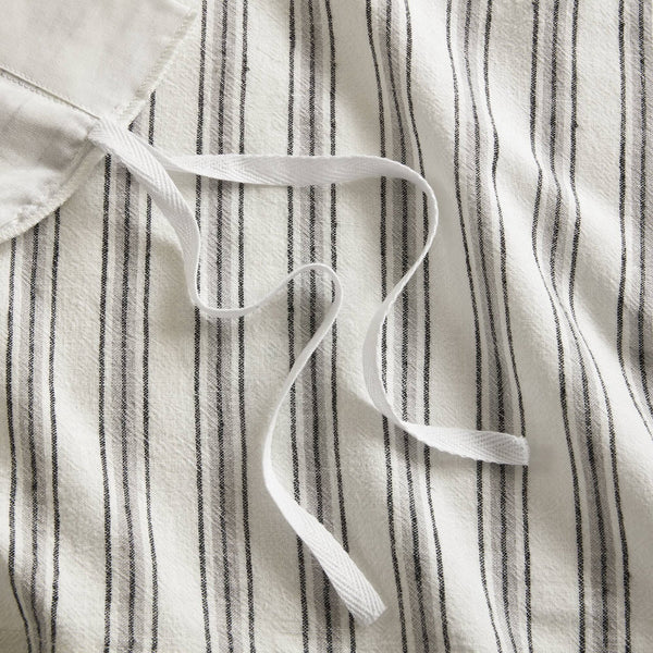 English Elm 3 Premium Queen Duvet Set with Breathable Rayon-Linen-Cotton Yarn Dye Face and Cotton Back, Soft Grey 12.01 L x 10.24 W x 5.71 H B035P319219