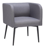 Horbat Dining Chair Gray 110064 Zuo Modern