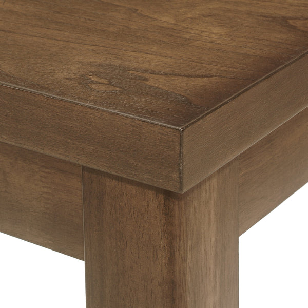 English Elm Christopher Knight Home® - Wood Counter Height Dining Table with Farmhouse Charm, Durable Rubberwood Frame & Easy-Clean Top Antique brown 69004.00ABRN