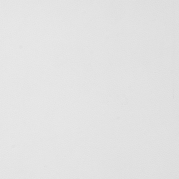 English Elm Wyden 30" Swivel Faux Leather Bar Stool with Brushed Metal Base, 360° Rotation, Footrest White B2736P268599