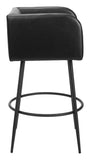 Horbat Barstool - Set of 2 Black 110063 Zuo Modern