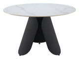 Toru Dining Table White 110349 Zuo Modern