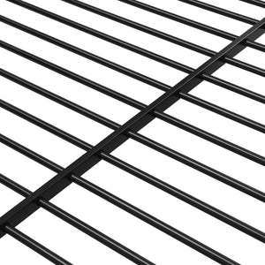 English Elm Twin Over Full Metal Bunk Bed With Trundle – Sturdy, Space-Saving Design, No Box Spring Needed! W311P297436-GIGA