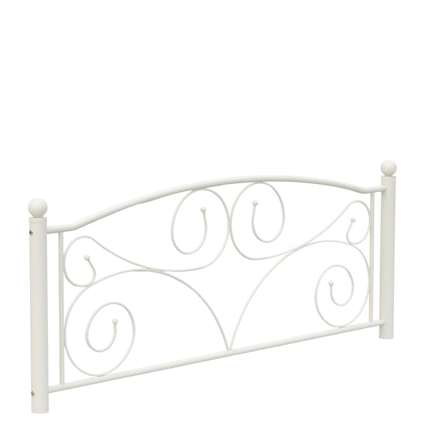 English Elm Full Upholstered Platform Bed Frame with Headboard, Sturdy Wood Slats, No Box Spring Needed, Easy Assembly White 59.45 L x 23.23 W x 3.94 H W2297P347655