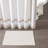 Madison Park Signature Marshmallow Transitional Bath Rug MPS72-168 Ivory