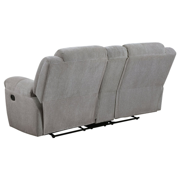 English Elm Chelan Plush Sofa and Loveseat Set with Sloped Arms for Contemporary Living Rooms B062S01730