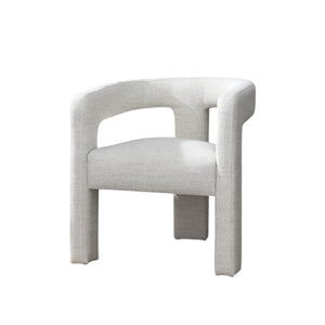 English Elm Lomas Beige Boucle Side Chair Set of 2 - Contemporary Upholstered Dining Chairs, Foam-Padded Comfort, No Assembly Needed B2726P269305