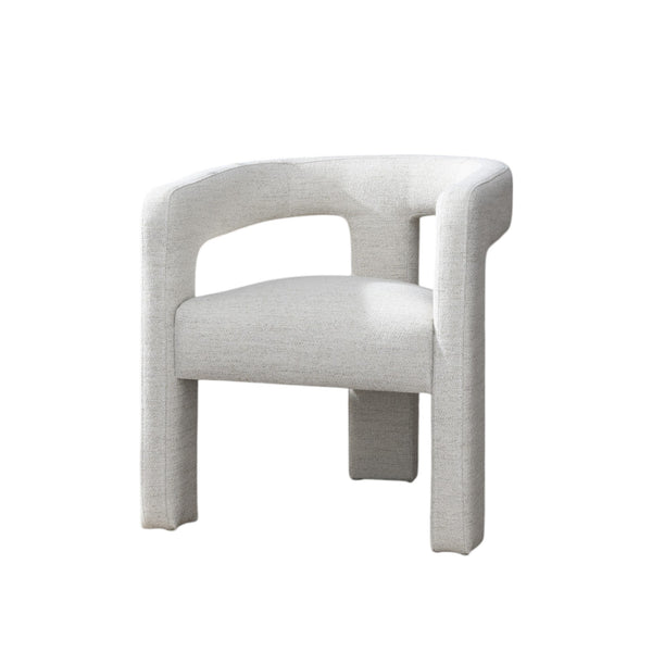 English Elm Lomas Beige Boucle Side Chair Set of 2 - Contemporary Upholstered Dining Chairs, Foam-Padded Comfort, No Assembly Needed B2726P269305