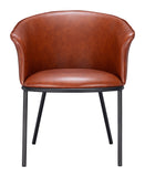 Garston Dining Chair Brown 110176 Zuo Modern