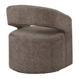 OSP Home Furnishings Devin Swivel Chair Charcoal