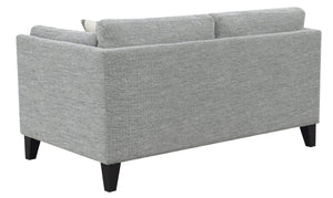 English Elm Wallace & Bay - Gray Loveseat – Urban Contemporary Design, Durable Upholstery, Perfect For Small Spaces & Comfort B361P384461-GIGA