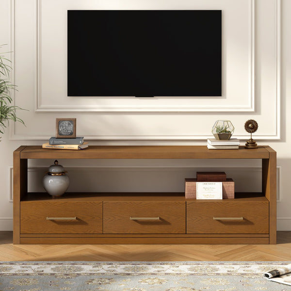 English Elm Christopher Knight Home® - Mirod Elegant Tv Stand With Modern Minimalism, Three Drawers For Storage, Versatile Console Design N760P251944D