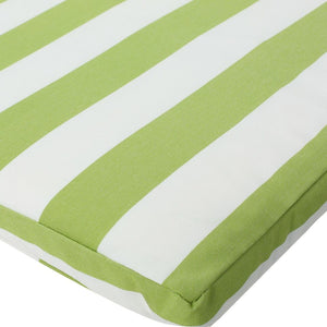 English Elm Christopher Knight Home® - 52005.00Cush-Grw Stylish Green-White Outdoor Chaise Lounge Cushion For Comfortable Patio Relaxation N775P230263K