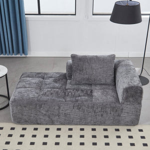 English Elm United Chenille Loveseat Sofa - Stylish Modular Sleeper For Small Spaces, Cozy Living Room Solution W1568P255143-GIGA