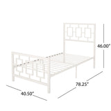 Christopher Knight Home® - Noble House - Twin Size Metal Bed