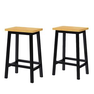 English Elm 48inch Kitchen Island Set with Bar Stools Drop Leaf Built in Power Station Mdf Storage Black N707S003015B
