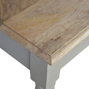 English Elm Solid Wood Handcrafted Writing Desk - Vintage French-Inspired Design With Durable Storage Solutions B182P280765-GIGA