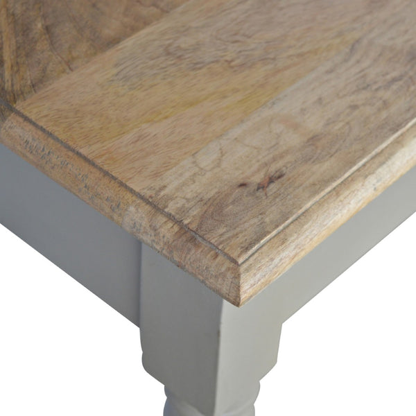 English Elm Solid Wood Handcrafted Writing Desk - Vintage French-Inspired Design With Durable Storage Solutions B182P280765-GIGA