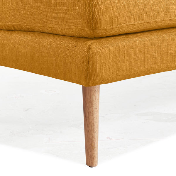 English Elm Mondy Tufted Mid-century Loveseat Polyester Upholstered with Tapered Solid Wood Legs B127P495076