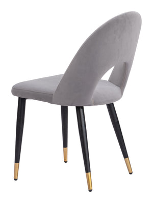 Menlo Dining Chair - Set of 2 Gray 109874 Zuo Modern