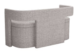 Papua Storage Bench Gray 109994 Zuo Modern