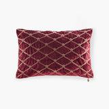 Croscill Classics Aumont Traditional Oblong Decor Pillow CCL30-0028 Burgundy