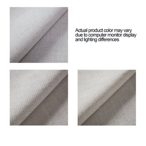 English Elm Caron Upholstered Wingback Bed - 54" High Headboard, Minimalist Design, Textured Ivory Chenille, Easy Assembly B083P340880