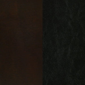 English Elm Werner Full Bedroom Set with Leatherette Accents in Warm Cappuccino Wood Finish B062S00770