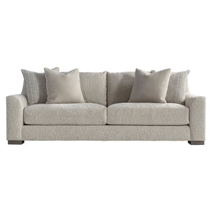 Bernhardt Bernhardt Gabi Fabric Sofa With Curved Silhouette, Deep Seats & Tailored Pillows, Customizable Finish - Made to Order P7087A